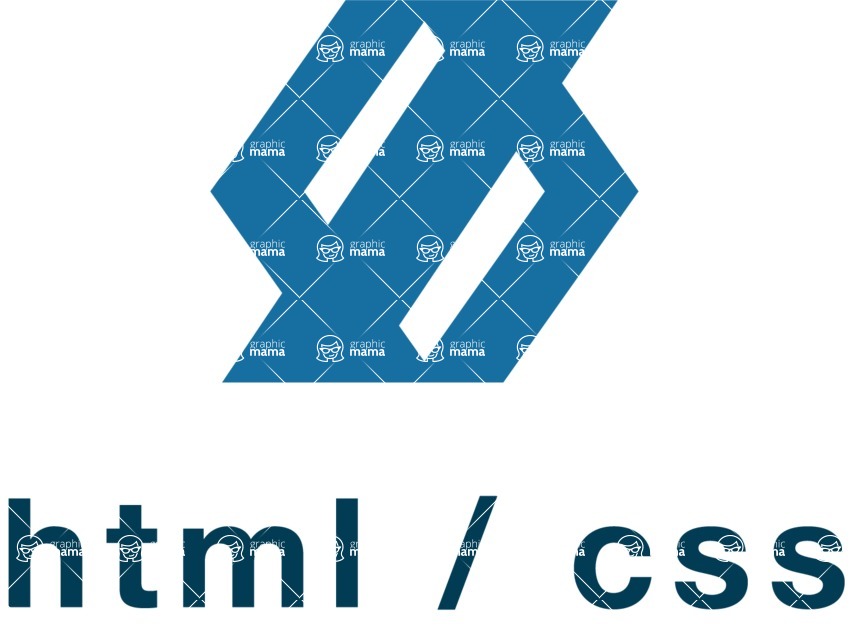 Business Logo Templates - vector graphics in a pack from GraphicMama - Modern Coding Company Logo Design